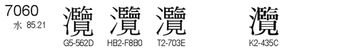 U+7060